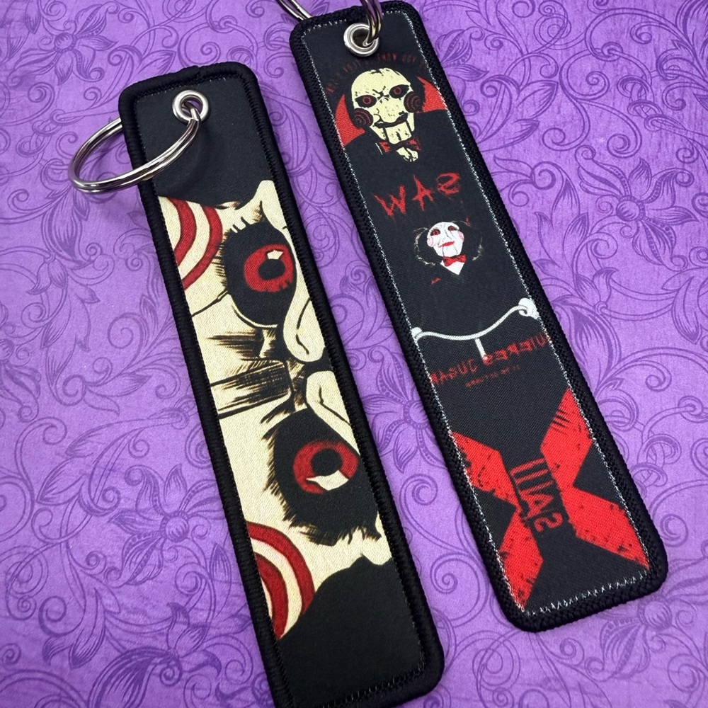 1 Piece Double Sided 5 Inch Saw Keychain
